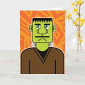 Frankenstein Kaart (Gele Bloem)
