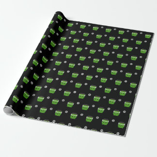 FRANKENSTEIN KOP PATROON CADEAUPAPIER