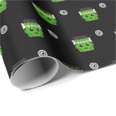 FRANKENSTEIN KOP PATROON CADEAUPAPIER (Rol Hoek)