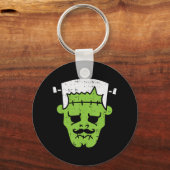 Frankenstein Lazy Halloween Costume Horror Movie M Sleutelhanger (Voorkant)