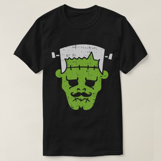 Frankenstein Lazy Halloween Costume Horror Movie M T-shirt (Design voorkant)