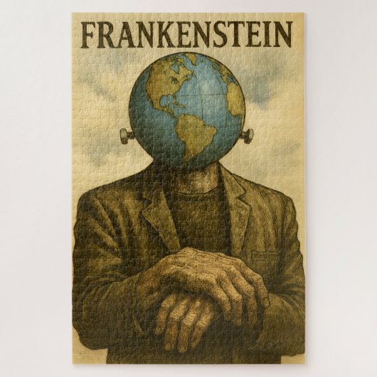 FRANKENSTEIN legpuzzel (Verticaal)