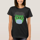 Frankenstein Mask    Halloween 2020 Quarantine T-shirt (Voorkant)