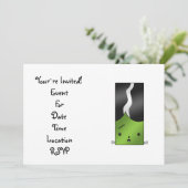 Frankenstein meisje kaart (Staand voorkant)