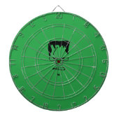 Frankenstein Metal Cage Dartboard Dartbord (Voorkant)