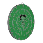 Frankenstein Metal Cage Dartboard Dartbord (Voorkant Links)