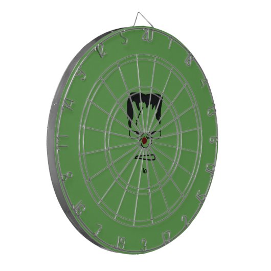 Frankenstein Metal Cage Dartboard Dartbord (Voorkant Links)