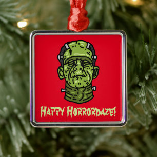 Frankenstein Metalen Ornament