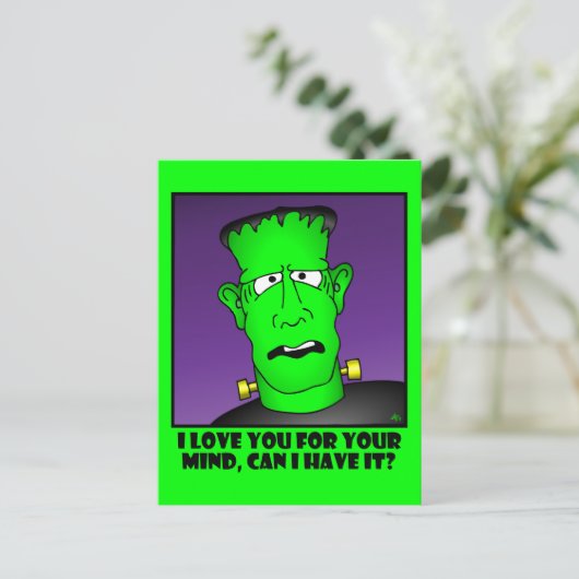 FRANKENSTEIN MIND-2 BRIEFKAART (Staand voorkant)