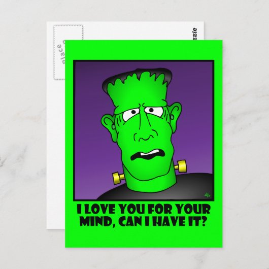 FRANKENSTEIN MIND-2 BRIEFKAART (Voorkant / Achterkant)