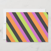 Frankenstein Monster Bash Halloween Verjaardag Kaart (Achterkant)