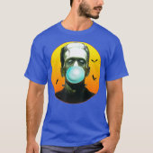 Frankenstein Monster Bgloebels Funny T-shirt (Voorkant)
