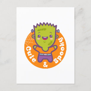 Frankenstein Monster Briefkaart
