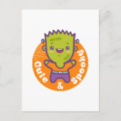 Frankenstein Monster Briefkaart (Voorkant)