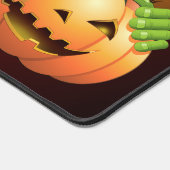 Frankenstein Monster Cartoon met pompoen Bureaumat (Hoek)