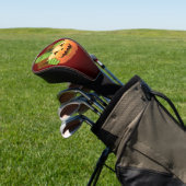 Frankenstein Monster Cartoon met pompoen Golfheadcover (Insitu)