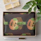 Frankenstein Monster Cartoon met pompoen Tissuepapier (Geschenk)