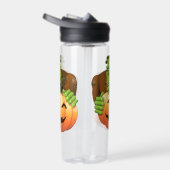 Frankenstein Monster Cartoon met pompoen Waterfles (Rechts)