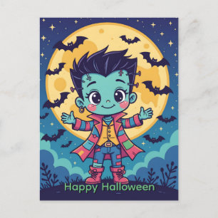 Frankenstein Monster Feestdagenkaart