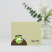 Frankenstein Monster | Flatte dank - Kaarten voor  (Staand voorkant)