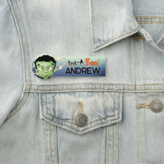 Frankenstein Monster Funny Kinder Naamplaatje (In situ)