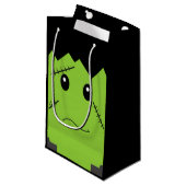 Frankenstein Monster Gift Bag Klein Cadeauzakje (Voorkant Gekanteld)