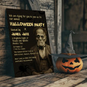 Frankenstein Monster  Halloween Adult Party Kaart