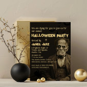 Frankenstein Monster  Halloween Adult Party Kaart