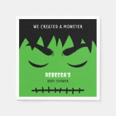 Frankenstein Monster Halloween Baby shower Servet (Voorkant)