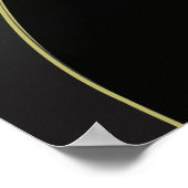 Frankenstein Monster Halloween Castle Lightning Poster (Hoek)