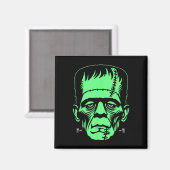 Frankenstein Monster Halloween Costume Magneet (Voorkant / Achterkant)