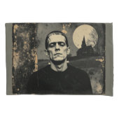Frankenstein Monster Halloween Kussensloop (Voorkant)