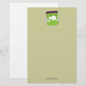 Frankenstein Monster | Halloween Note Paper Briefpapier (Voorkant / Achterkant)