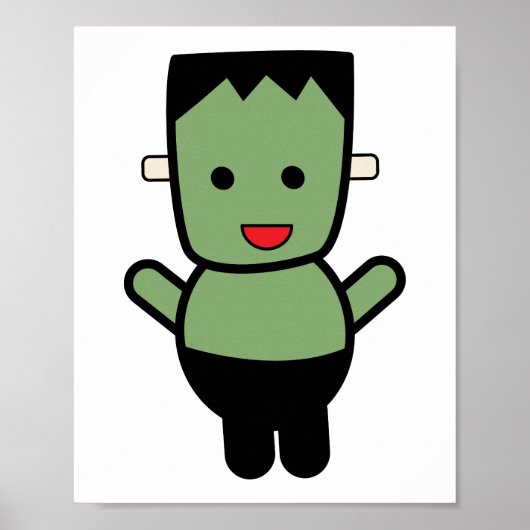 Frankenstein Monster Halloween Poster (Voorkant)