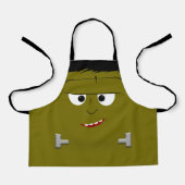 Frankenstein Monster Halloween Schort (Voorkant)