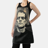 Frankenstein Monster Halloween Schort (Insitu)