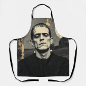 Frankenstein Monster Halloween Schort (Voorkant)