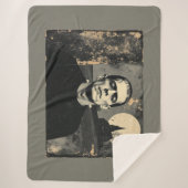 Frankenstein Monster Halloween Sherpa Deken (Voorkant)