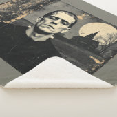 Frankenstein Monster Halloween Sherpa Deken (3/4)