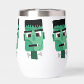 Frankenstein Monster Illustratie (Achterkant)