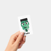 Frankenstein Monster Illustratie Badge (Handheld)