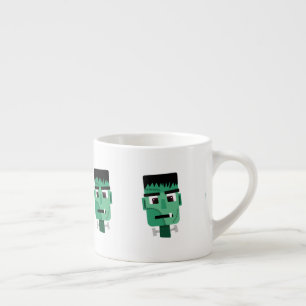 Frankenstein Monster Illustratie Espresso Kop