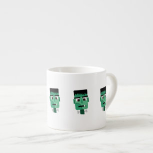 Frankenstein Monster Illustratie Espresso Kop