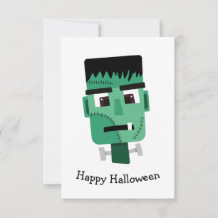 Frankenstein Monster Illustratie Kaart