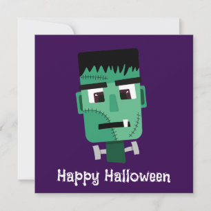 Frankenstein Monster Illustratie Kaart
