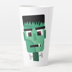 Frankenstein Monster Illustratie Latte Mok