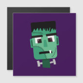 Frankenstein Monster Illustratie Magnetische Uitnodiging (Voorkant / Achterkant)
