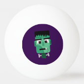 Frankenstein Monster Illustratie Pingpongbal (Achterkant)