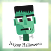 Frankenstein Monster Illustratie Raamsticker (Vel 3)