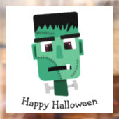 Frankenstein Monster Illustratie Raamsticker (Vel 2)